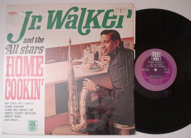 Jr Walker and The All Stars Home Cookin Soul Motown LP in Shrink