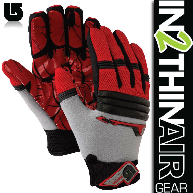 New 2012 Mens Burton Pipe Glove Snowboard Ski Gloves Cardinal True