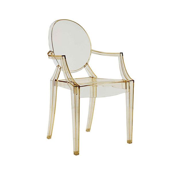 Kartell Louis Ghost Chair Transparent Yellow by Starck BNIB Vitra