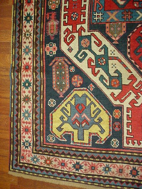 19th C Kasim Usag Caucasian Rug Fjaa