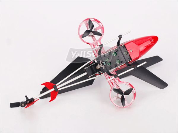 4CH RC IR Remote Control Metal Helicopter 4 Channel Mini Gyro RTF Heli