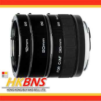 Kenko Automatic Extension Tube Set DG for Canon EOS EF EF s 12mm 20mm