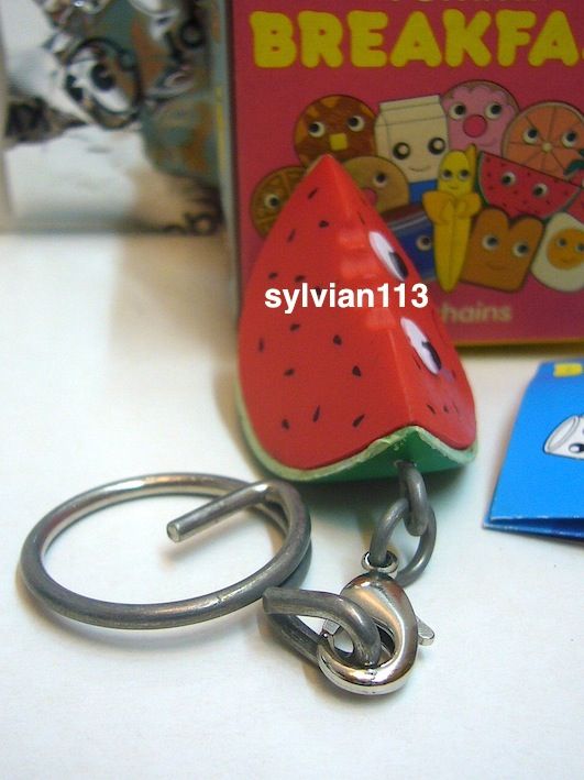 Kidrobot 2008 Yummy Breakfast Watermelon Keychain Heidi Kenney