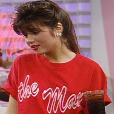 Saved by The Bell Waiter Waitress Kelly Kapowski Costume New