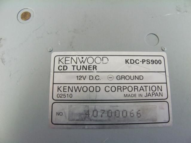 Kenwood KDC PS900 Am FM CD Car Stereo