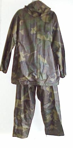 Godzilla Military Camo Rain Gear Worn by Kevin Dunn