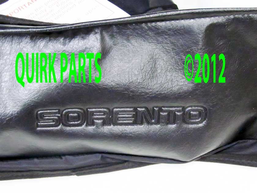2009 2013 Kia Sorento Front End Nose Mask Black Genuine Brand New