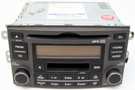 2007   2008 KIA RONDO VEHICLES FACTORY AM / FM CAR RADIO CD PLAYER
