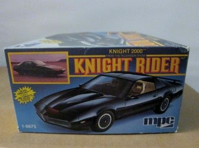 MPC Knight Rider 1 25 Model Kitt 1982 Trans Am MT OB 1 0675 1980S