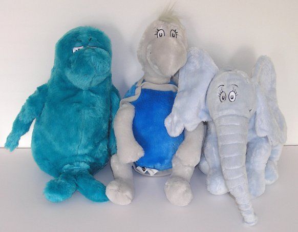 13 Kohls Cares Plush Kohls Dr Seuss Sneetch Horton Yertle Big Fish