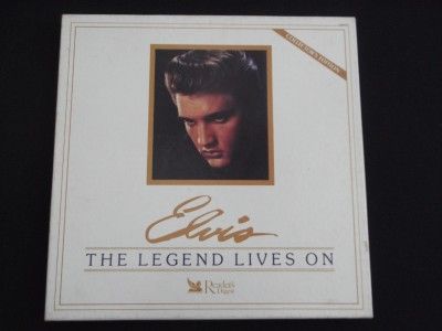 Elvis Presley The Legend Lives on 8 x LP 12 Vinyl Record Box Set with
