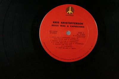 33 LP Record Jesus Was A Capricorn Kris Kristofferson