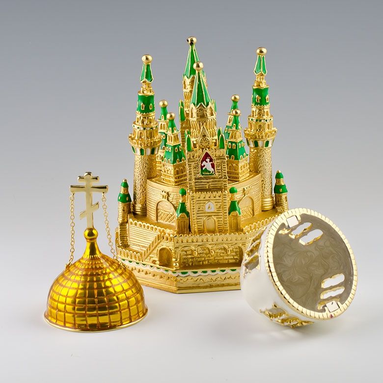 Faberge Eggs Faberge Egg Moscow Kremlin Faberge Egg Russian Egg Enamel