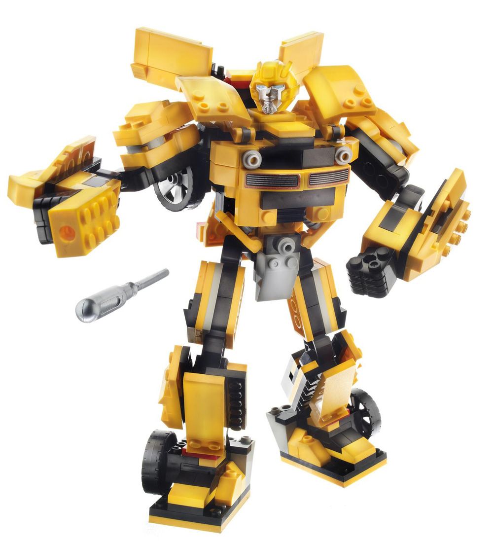 Transformers Kre O Construction Set Bumblebee 335pcs Lego Building