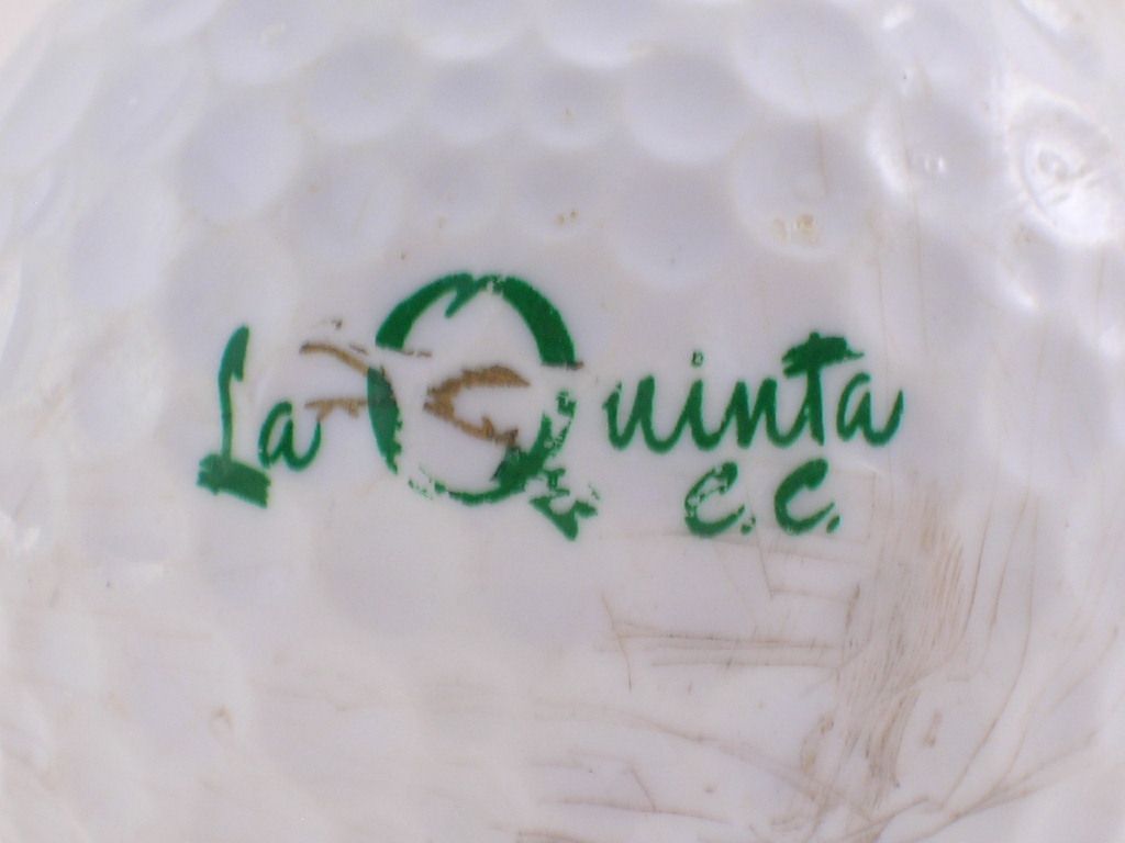 La Quinta Country Club Logo Golf Ball 3491