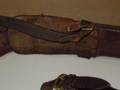 Vintage Leather 60s Sri Lankin military belt in good used condition