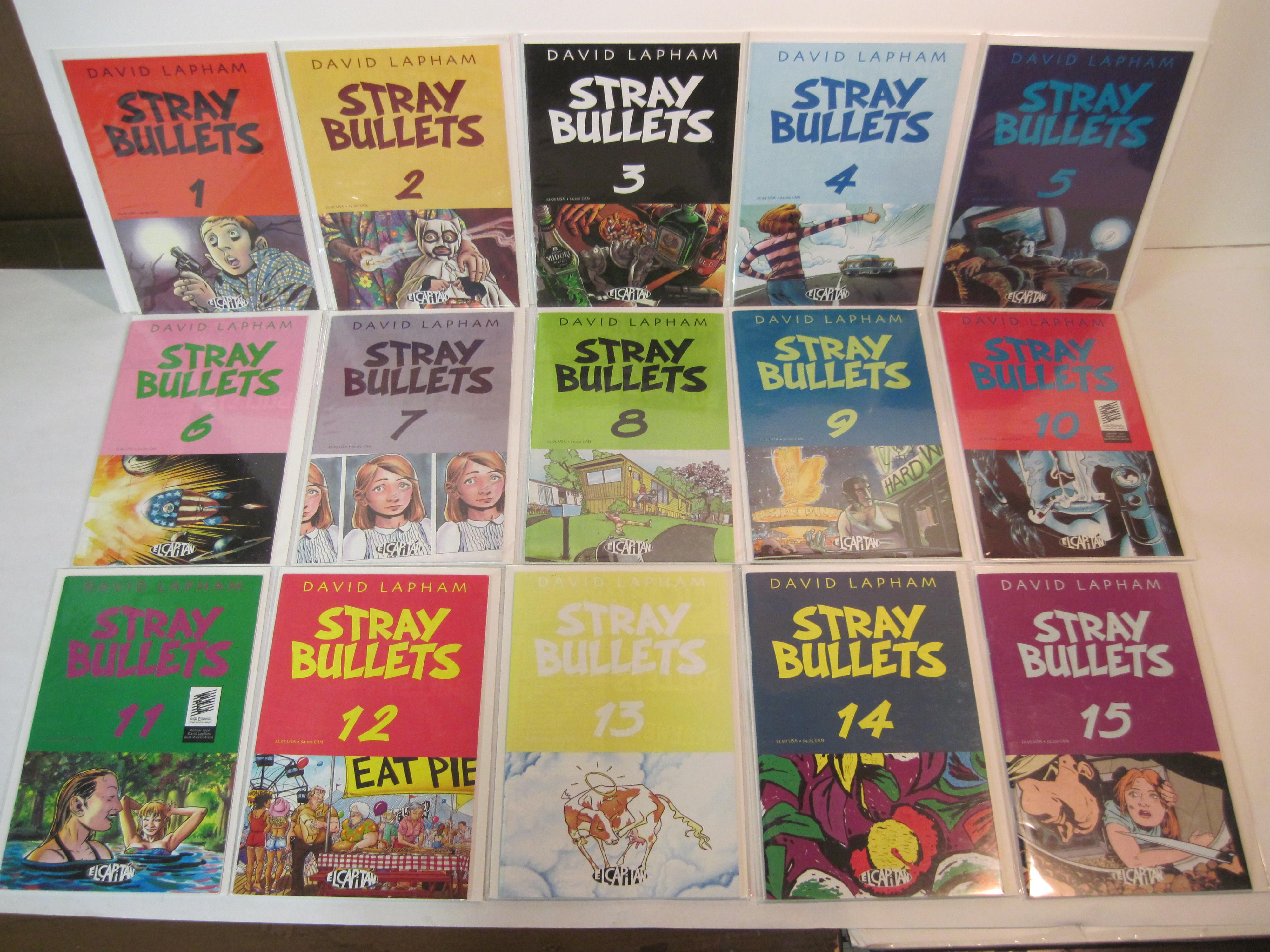 Set of Stray Bullets 1 30 NM M David Lapham El Capitan Books