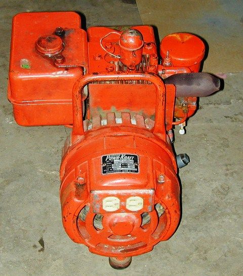 Vintage Briggs and Stratton Montgomery Ward Electric Generator