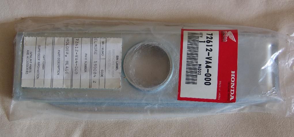 Honda Lawn Mower Blade Holder Engine Repair Parts P N 72612 VA4 000