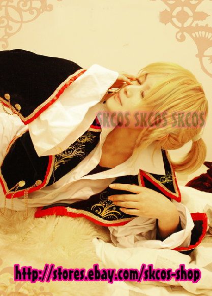 Vocaloid Len Cosplay Wig Costume