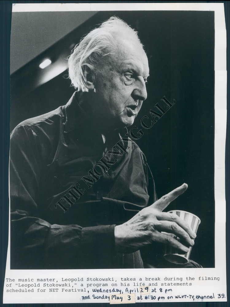 MC PHOTO agx 510 Leopold Stokowski American Symphony Orchestra