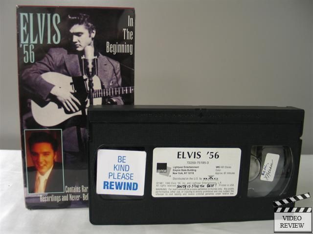 Elvis 56 in The Beginning VHS Narrated by Levon Helm