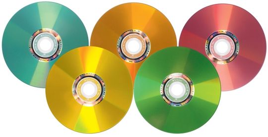 100 Pak Color Lightscribe Verbatim 16x DVD R Media