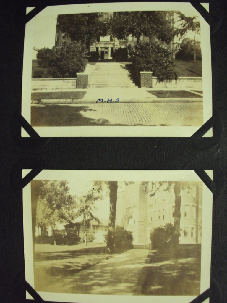 1923 Photo Album Marshalltown IA Colwell Co H 168th Iowa Regiment Fort