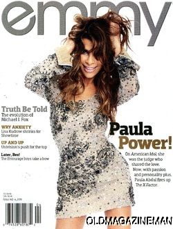 Emmy Magazine Paula Abdul Michael J Fox 2011 Dick Clark