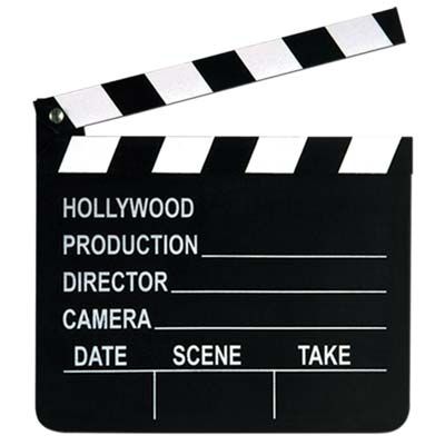 Awards Night Theme Party Film Movie Set Clapboard 7X8