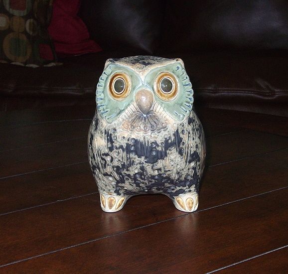 Lladro 2020 Little Eagle Owl Retired RARE Gres Mint