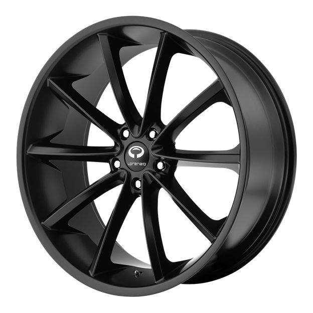 Lorenzo 32 WL32 WL03228552735 20x8 5 35mm Offset 5x120 Satin Black Rim