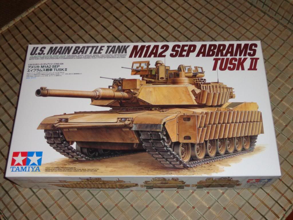 Tamiya 1 35 M1A2 Sep Abrams Tusk II 35326