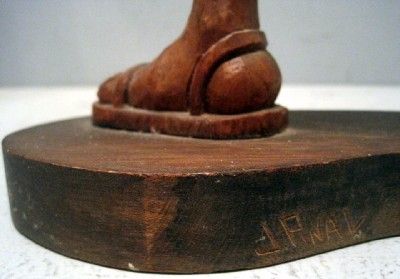 Pinal Large Vintage Mexican Wood Carving