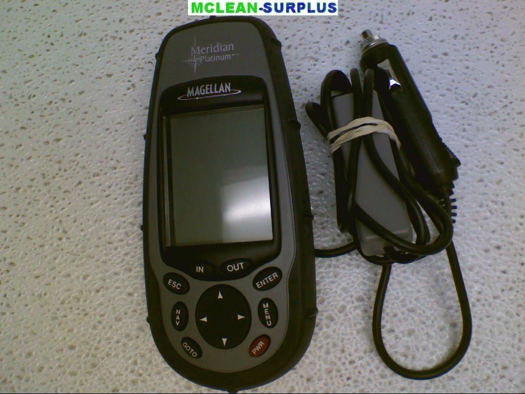 Magellan Meridian Platinum Handheld GPS Receiver