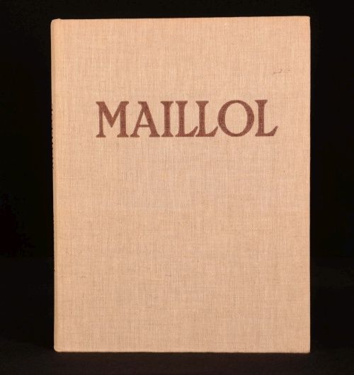 1939 Maillol John Rewald Andre Gloeckner Colour Plates First Edition