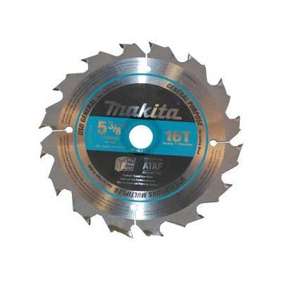 Makita A 94904 5 3 8 16T Carbide Tipped General Purpose Circular Saw