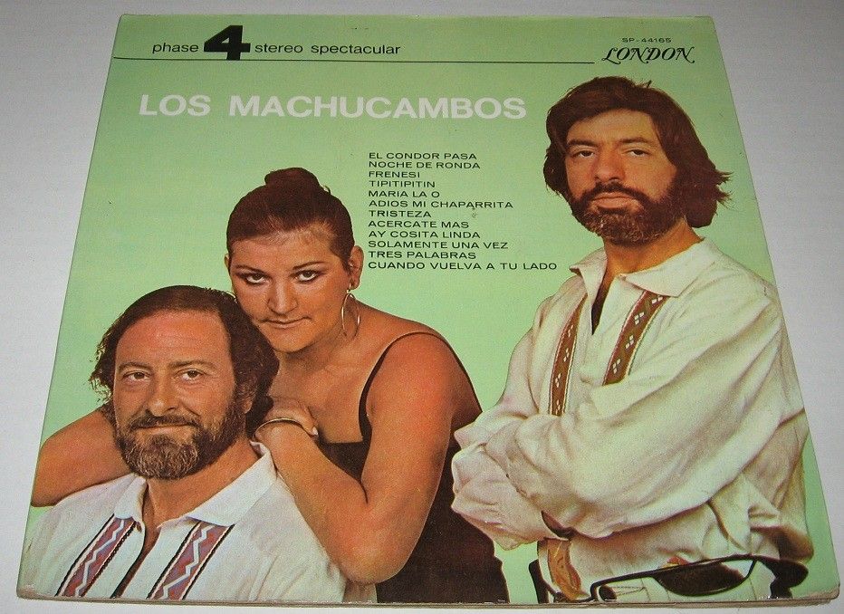 Los Machucambos El Condor Pasa LP Latin Folk