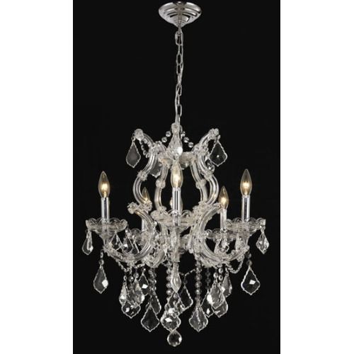 Elegant Lighting Maria Theresa 6 Light Chandelier