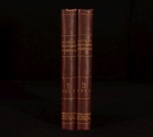 1812 2vol Bichat Anatomie Generale Appliquee A La Physiologie Et A La