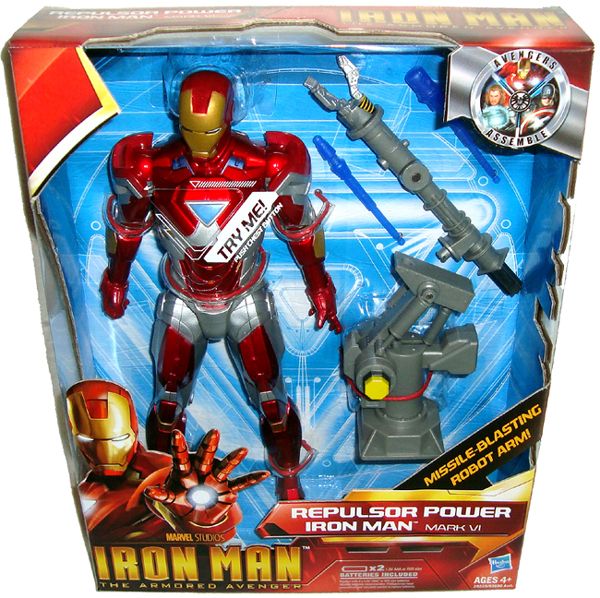 Repulsor Power Mark VI 10 inch Action Figure Marvel Studios Toy