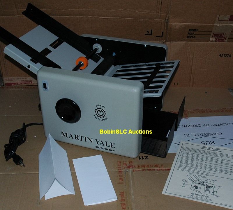 Martin Yale 1501 CV 7 Paper Auto Folder