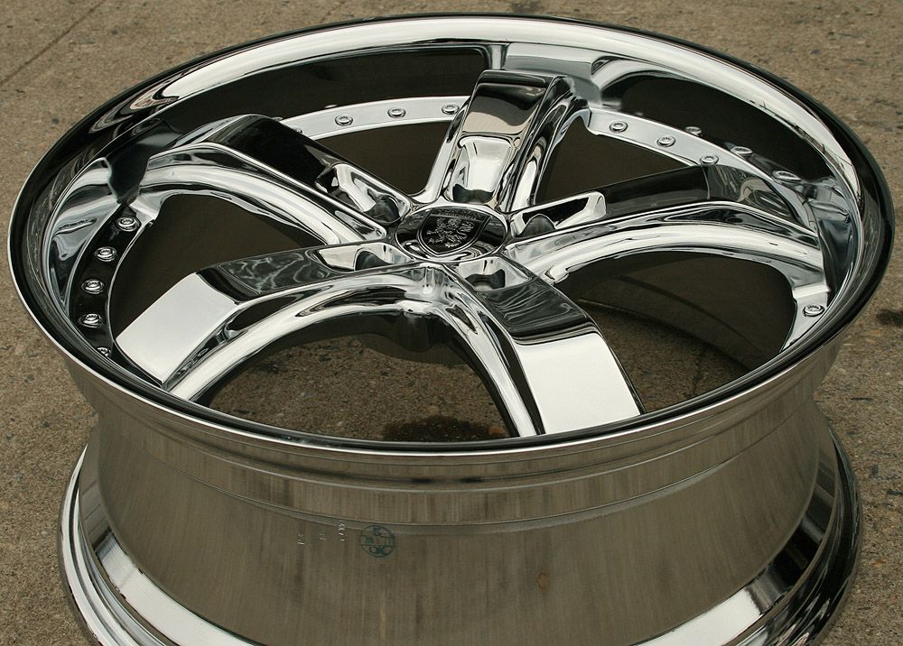 VON MAX VM07 20 CHROME RIMS WHEELS MERCEDES E320 CLK320 / 20 X 8.5 5H