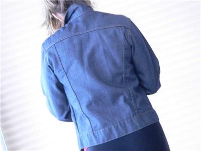 Vintage Toughskins Denim Jacket  Roebuck 70s Era