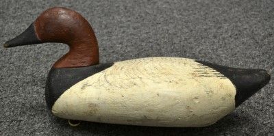 Canvasback Duck Decoy CA 1910 by Bob McGaw 1879 1958