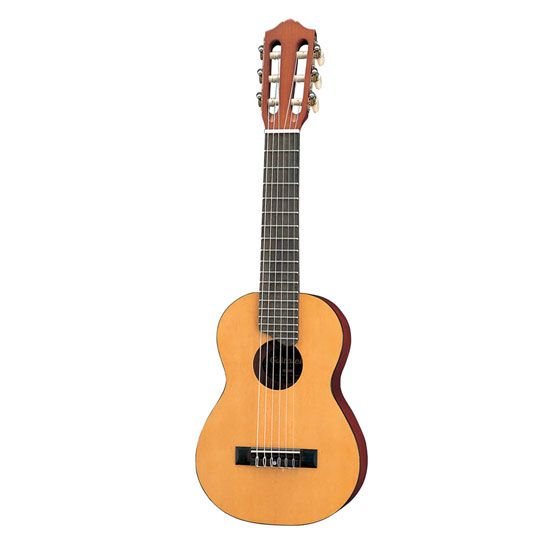 Natural Mini 6 String Nylon Guitalele w Cleaning Treatment Kit