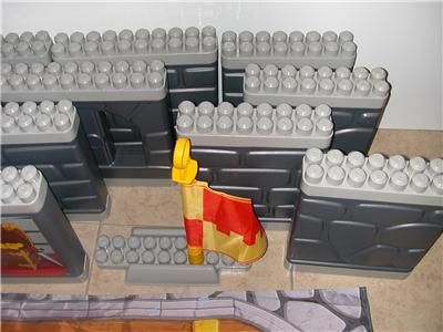 Mega Bloks Mega Play Giant Adventure Castle Parts