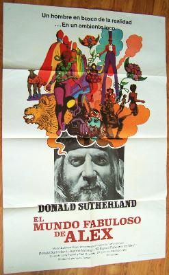 ALEX IN WONDERLAND ~~ DONALD SUTHERLAND ~ Paul Mazursky ~ 2 Styles 1