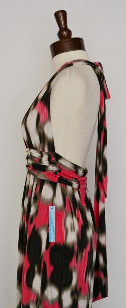 Alice Olivia Mena Long Maxi Dress XS 0 2 4 UK 4 6 8 Dot Print Halter