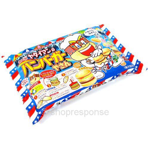 Meiji Burger Gummy DIY Kit Japanese Novelty Gummi Candy Treat Fresh